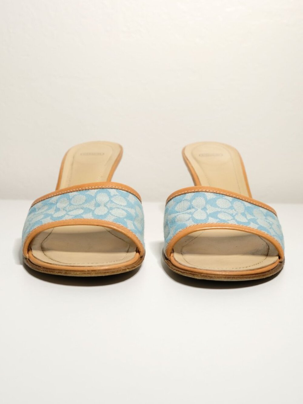 Y2K Coach Louise Sandals, A0029, Pool/Natural, 8.5 M - Picture 7 of 16